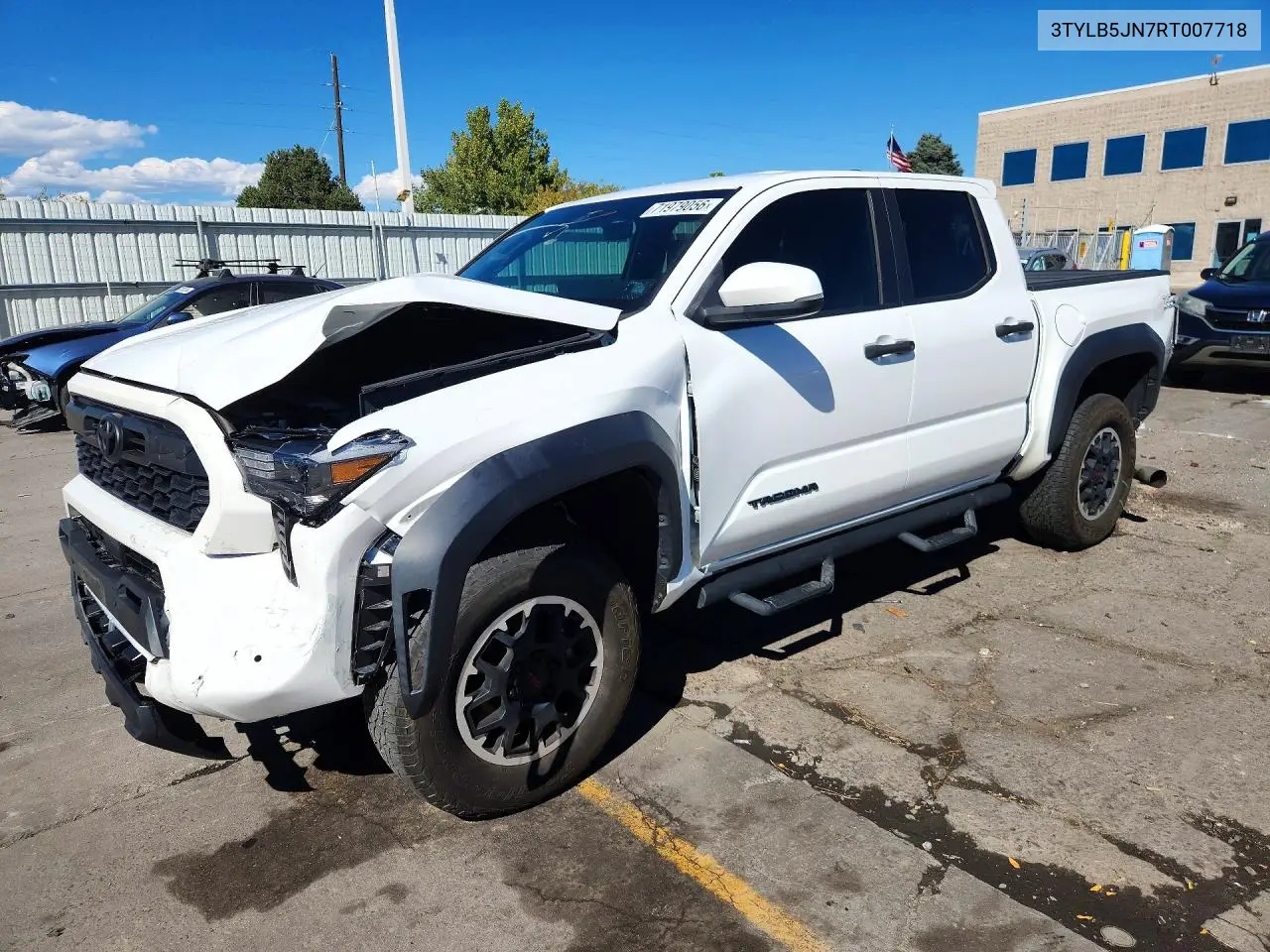 2024 Toyota Tacoma Trd Off-Road VIN 3TYLB5JN7RT007718 фото 1