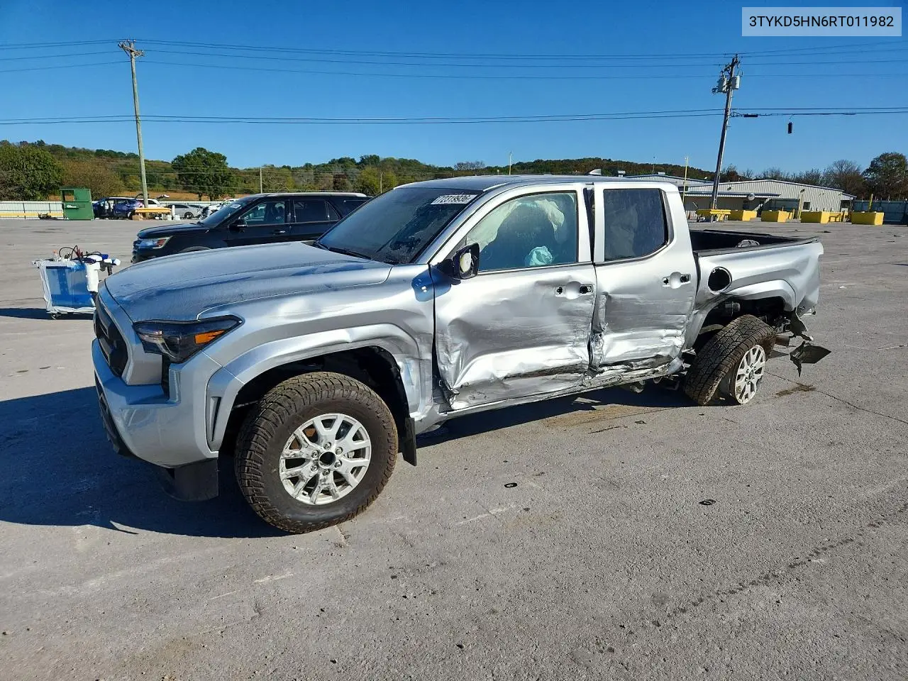 2024 Toyota Tacoma Sr VIN 3TYKD5HN6RT011982 фото 1