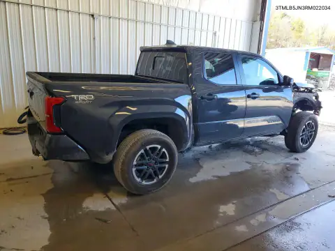 3TMLB5JN3RM022034 — 2024 Toyota Tacoma, фото 3 с аукциона Copart, Передняя часть