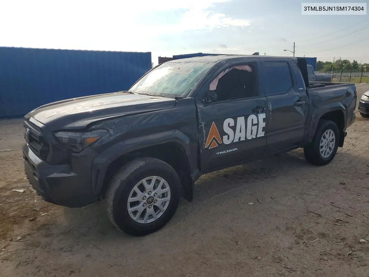 2025 Toyota Tacoma Sr5 VIN 3TMLB5JN1SM174304 фото 1