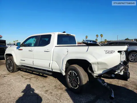 2026 Toyota Tacoma Trd Sport VIN 3TYLB5FN2TT040545 фото 2