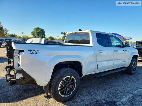 2026 Toyota Tacoma Trd Sport VIN 3TYLB5FN2TT040545 фото 3