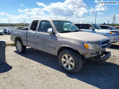 2000 Toyota Tundra Sr5 VIN 5TBRT341XYS033057 фото 4