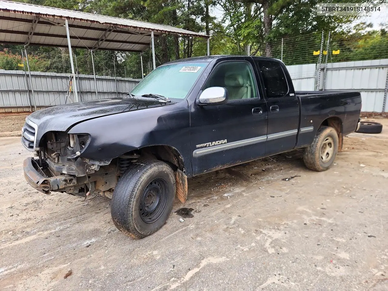 2001 Toyota Tundra Sr5 VIN 5TBRT34191S148514 фото 1