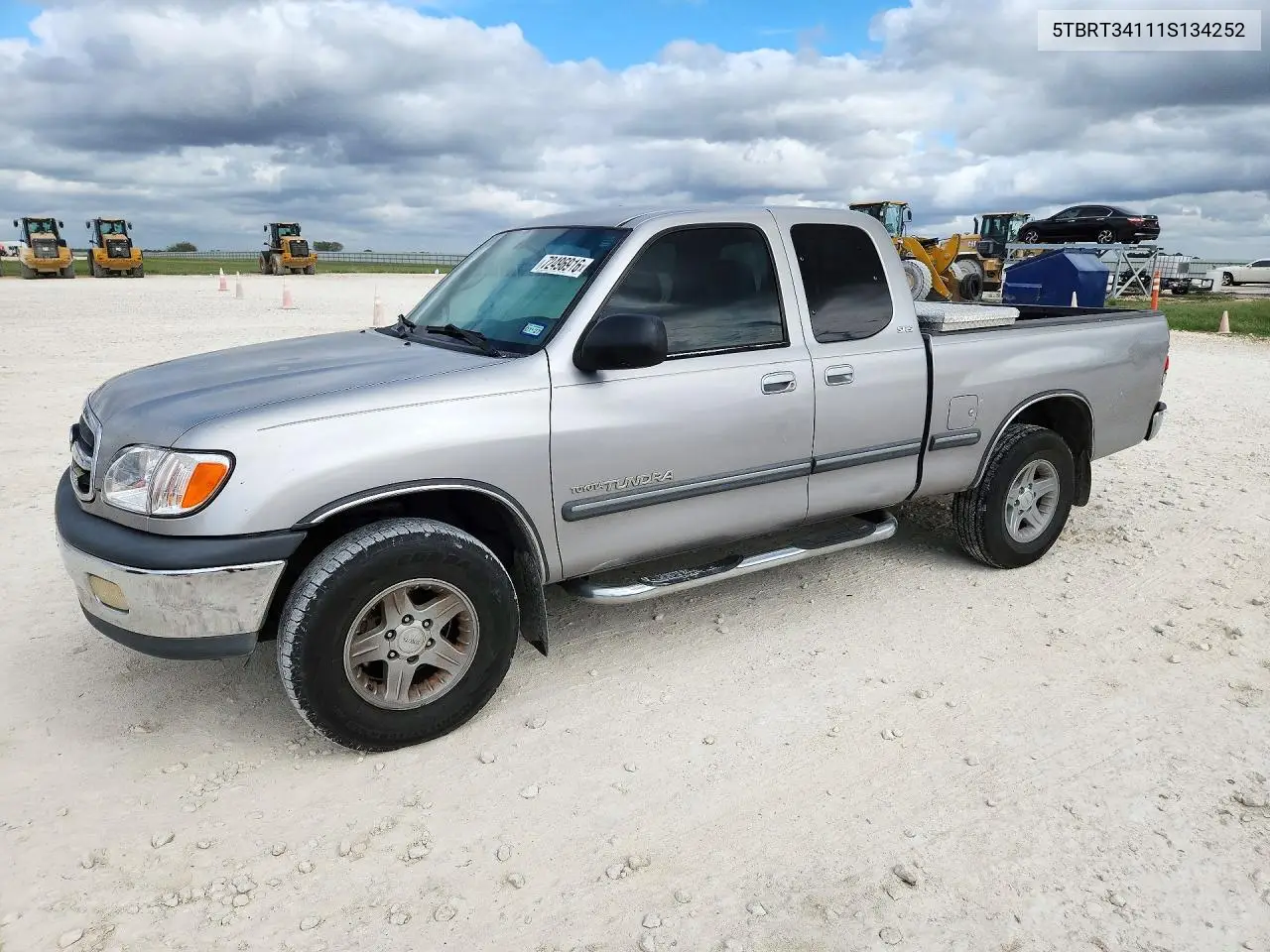 2001 Toyota Tundra Sr5 VIN 5TBRT34111S134252 фото 1