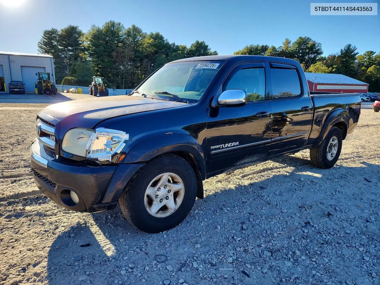 2004 Toyota Tundra Sr5 VIN 5TBDT44114S443563 фото 1