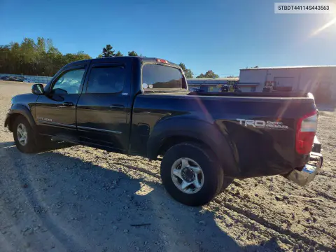 2004 Toyota Tundra Sr5 VIN 5TBDT44114S443563 фото 2