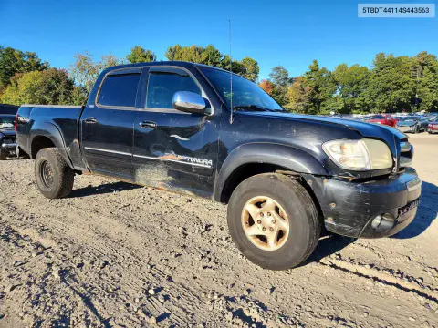 2004 Toyota Tundra Sr5 VIN 5TBDT44114S443563 фото 4