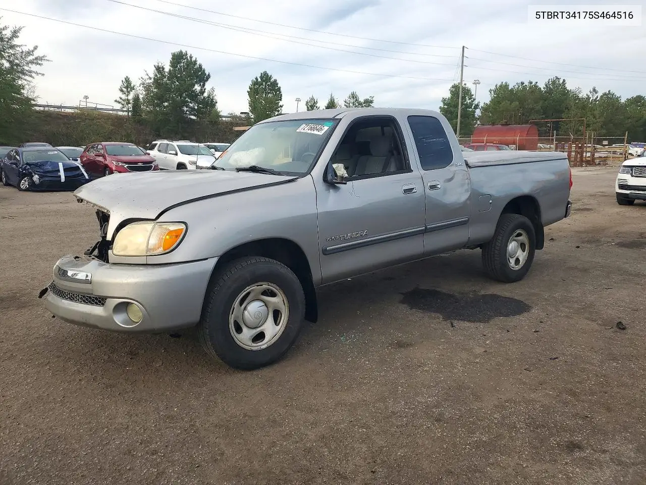 2005 Toyota Tundra Access Cab Sr5 VIN 5TBRT34175S464516 фото 1