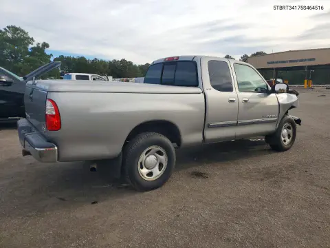 2005 Toyota Tundra Access Cab Sr5 VIN 5TBRT34175S464516 фото 3