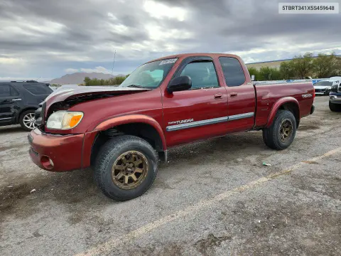 5TBRT341X5S459648 — 2005 Toyota Tundra, Передняя часть, фото до ремонта