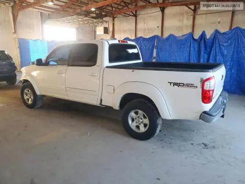 2006 Toyota Tundra Double Cab Sr5 VIN 5TBDT44136S520615 фото 2