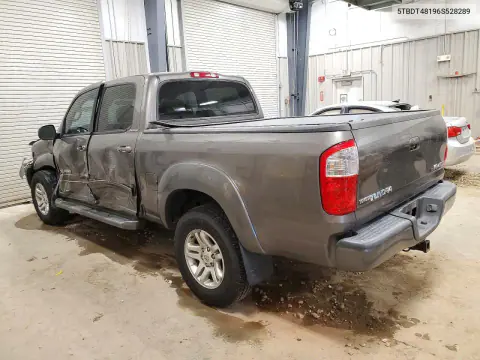 2006 Toyota Tundra Double Cab Limited VIN 5TBDT48196S528289 фото 2