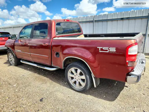 5TBET34186S557321 — 2006 Toyota Tundra, фото 2 с аукциона Copart, Передняя часть