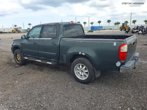 2006 Toyota Tundra Double Cab Sr5 VIN 5TBET34116S535080 фото 2