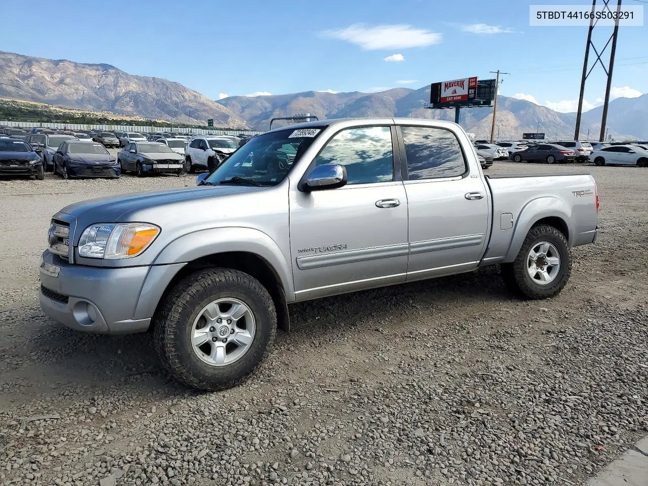 2006 Toyota Tundra Double Cab Sr5 VIN 5TBDT44166S503291 фото 1