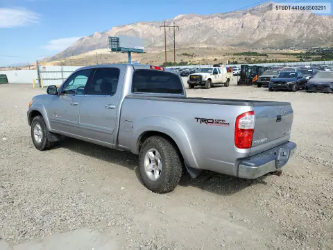 2006 Toyota Tundra Double Cab Sr5 VIN 5TBDT44166S503291 фото 2