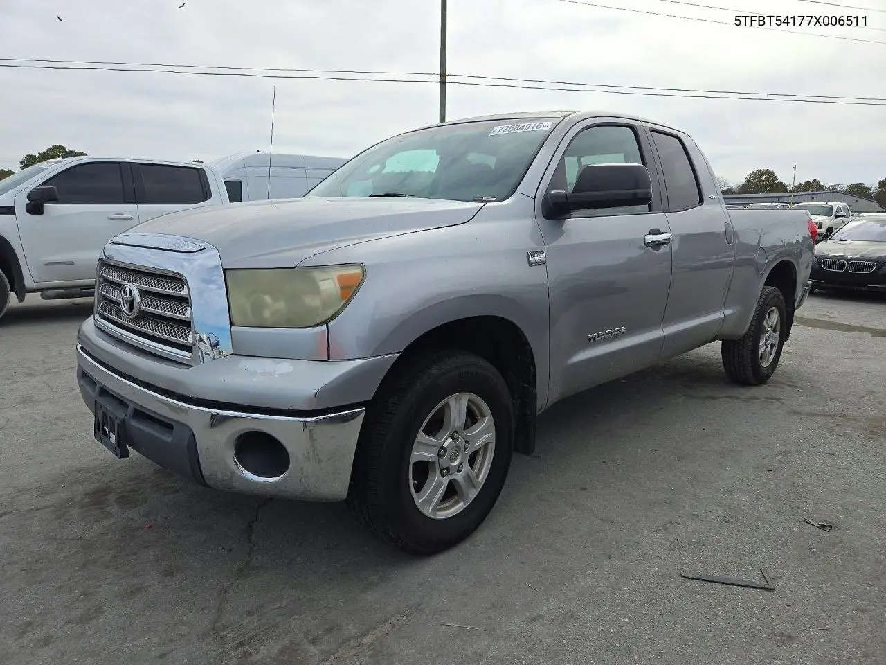 2007 Toyota Tundra Sr5 VIN 5TFBT54177X006511 фото 1