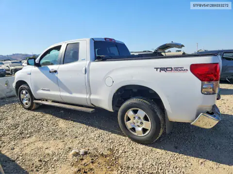 2008 Toyota Tundra Sr5 VIN 5TFBV54128X033272 фото 2