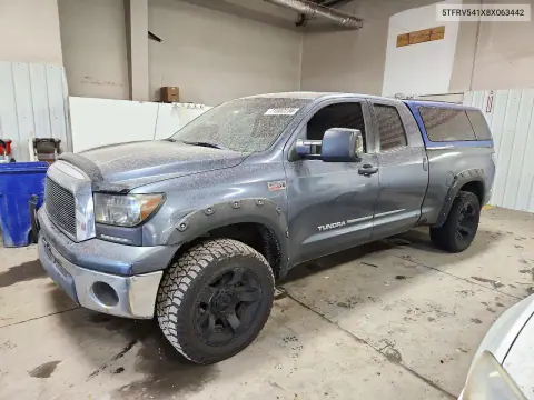 5TFRV541X8X063442 — 2008 Toyota Tundra, Передняя часть, фото до ремонта
