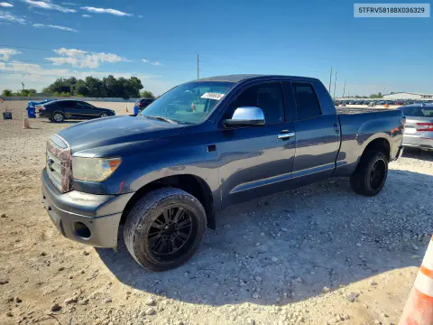 5TFRV58188X036329 — 2008 Toyota Tundra, Сторона, фото до ремонта