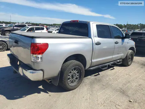 2008 Toyota Tundra Sr5 VIN 5TFEV54138X065399 фото 3