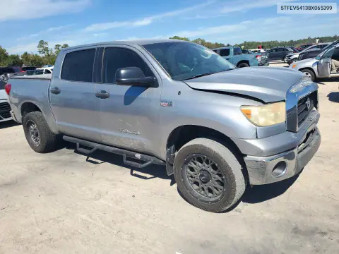 2008 Toyota Tundra Sr5 VIN 5TFEV54138X065399 фото 4