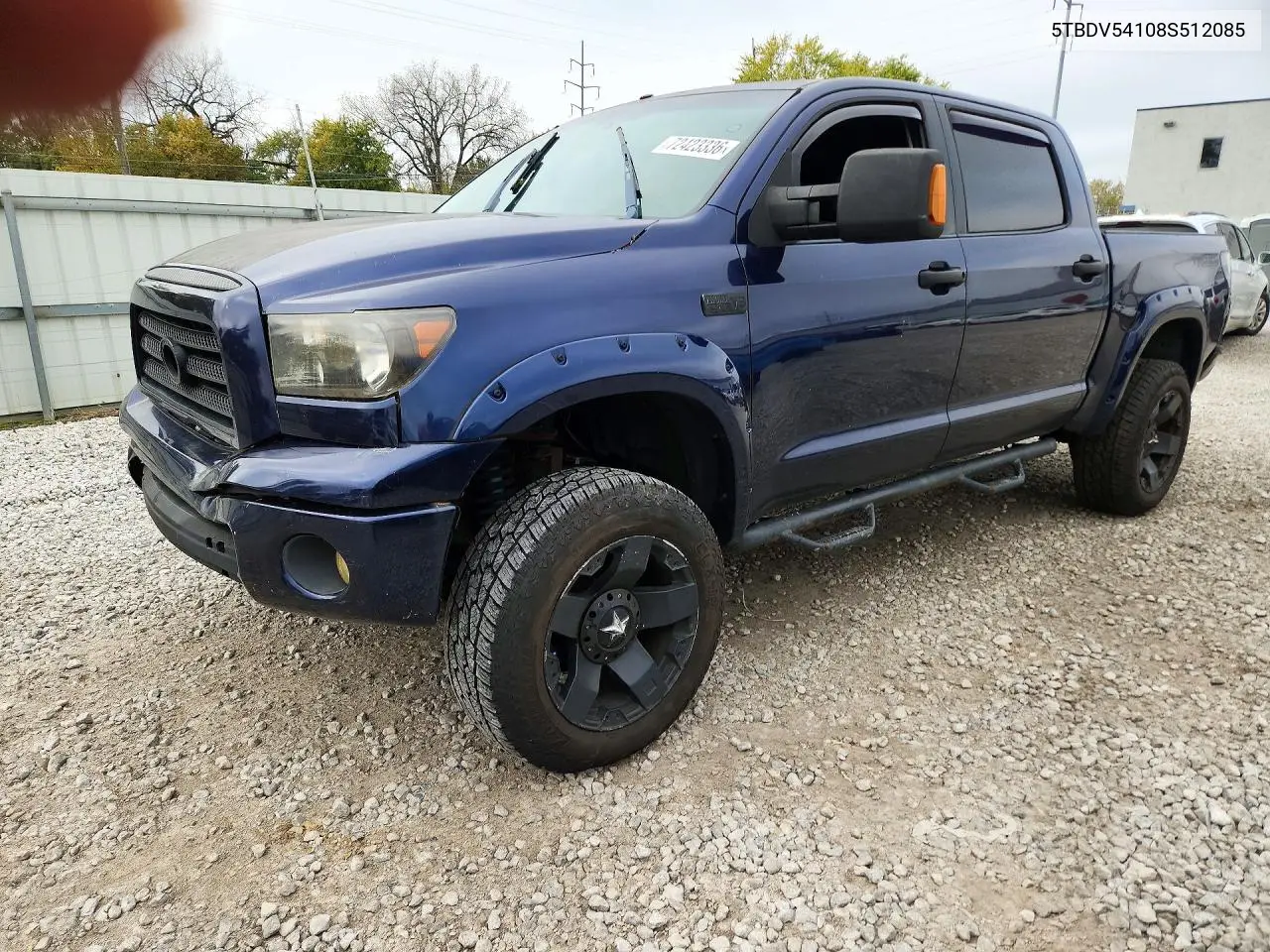 2008 Toyota Tundra Grade VIN 5TBDV54108S512085 фото 1