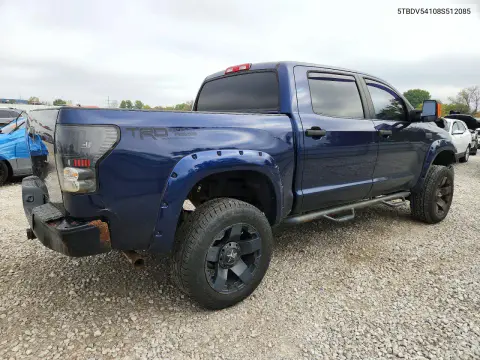 2008 Toyota Tundra Grade VIN 5TBDV54108S512085 фото 3