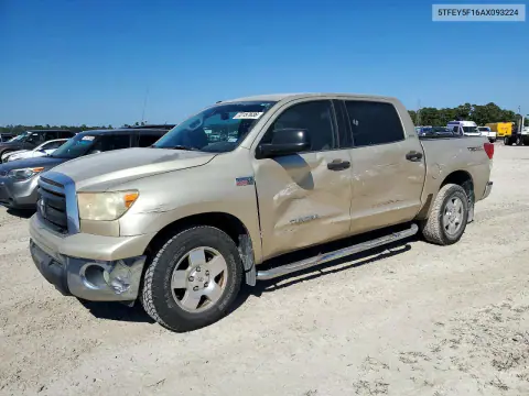 5TFEY5F16AX093224 — 2010 Toyota Tundra, Сторона, фото до ремонта