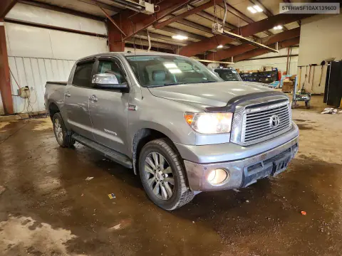 2010 Toyota Tundra Crewmax Limited VIN 5TFHW5F10AX139603 фото 4
