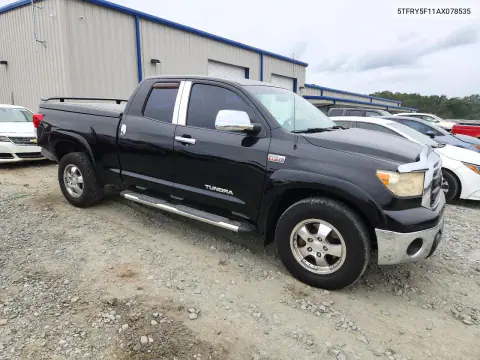 2010 Toyota Tundra Double Cab Sr5 VIN 5TFRY5F11AX078535 фото 4