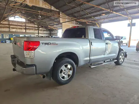 2011 Toyota Tundra Double Cab Sr5 VIN 5TFRY5F15BX111716 фото 3
