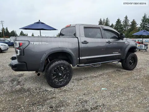 2011 Toyota Tundra Crewmax Sr5 VIN 5TFDY5F15BX183316 фото 3