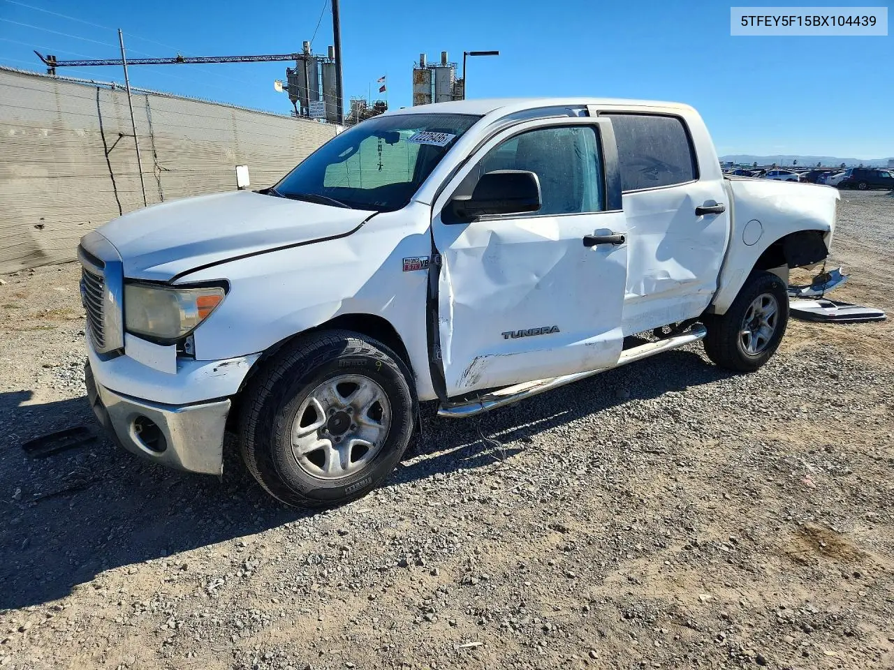 2011 Toyota Tundra Crewmax Sr5 VIN 5TFEY5F15BX104439 фото 1