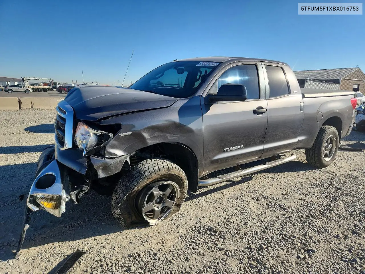 2011 Toyota Tundra Double Cab Sr5 VIN 5TFUM5F1XBX016753 фото 1