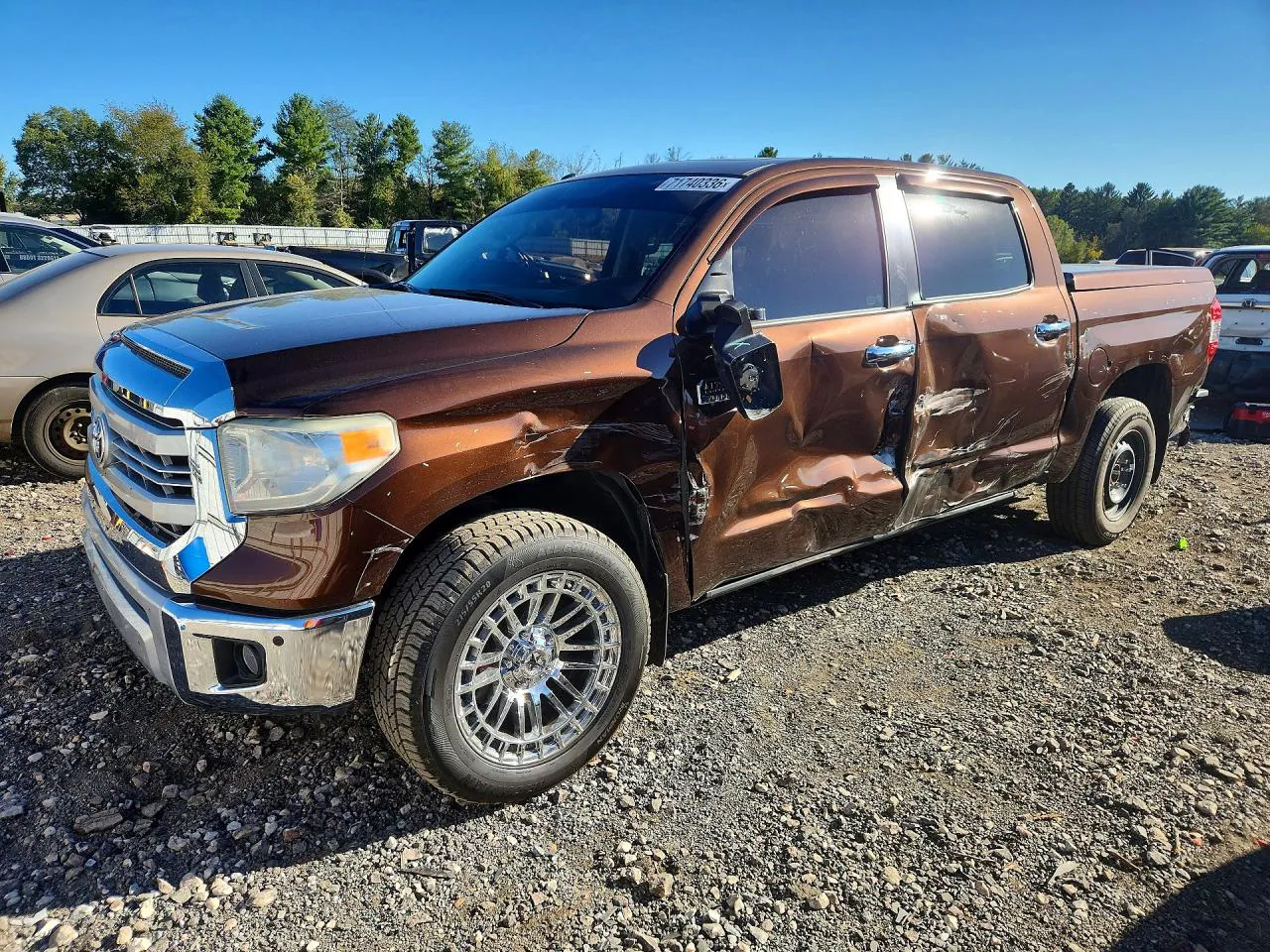 2014 Toyota Tundra Crewmax Platinum VIN 5TFAY5F16EX396542 фото 1
