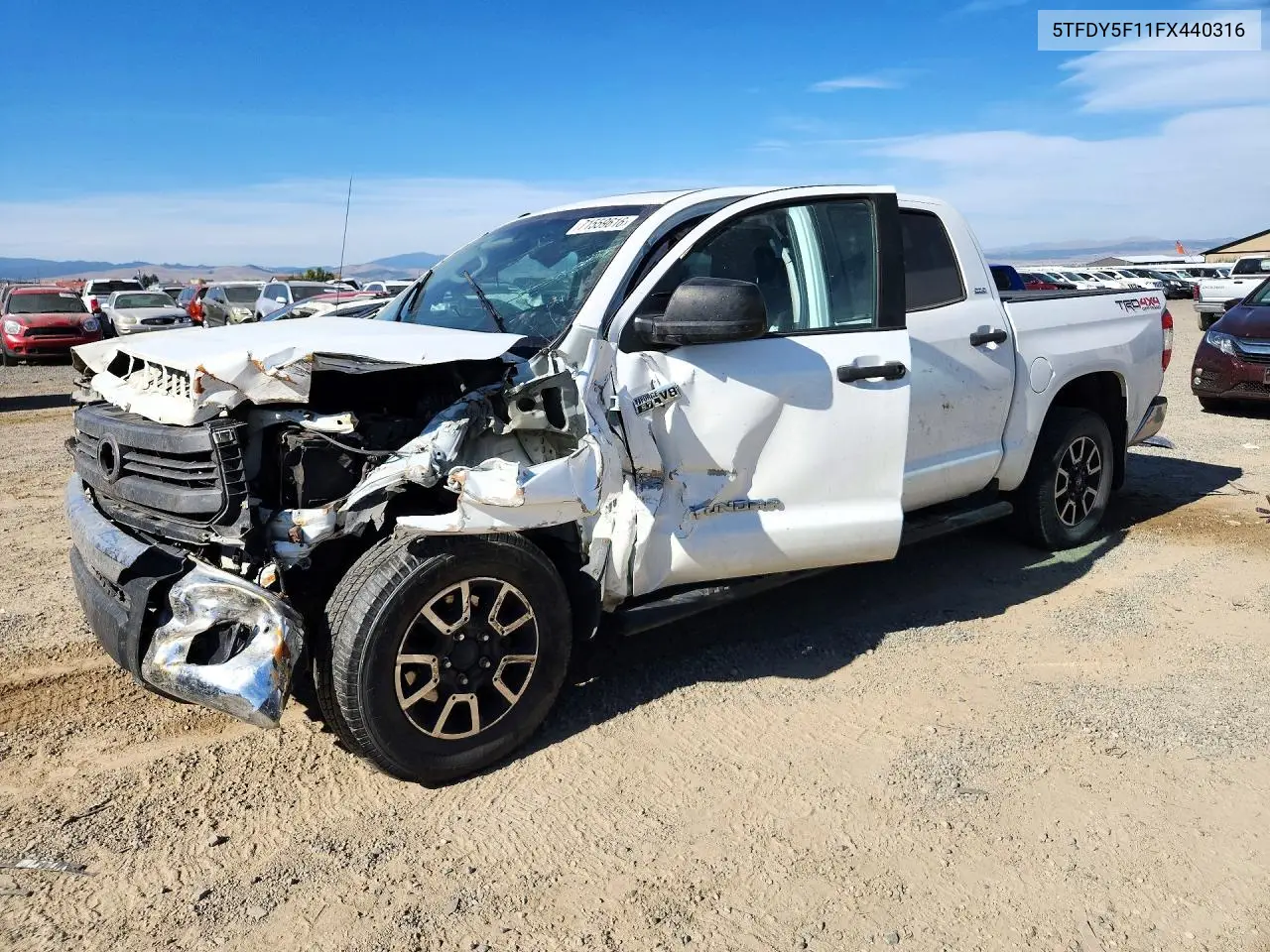2015 Toyota Tundra Sr5 VIN 5TFDY5F11FX440316 фото 1