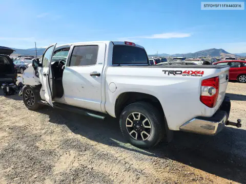 2015 Toyota Tundra Sr5 VIN 5TFDY5F11FX440316 фото 2