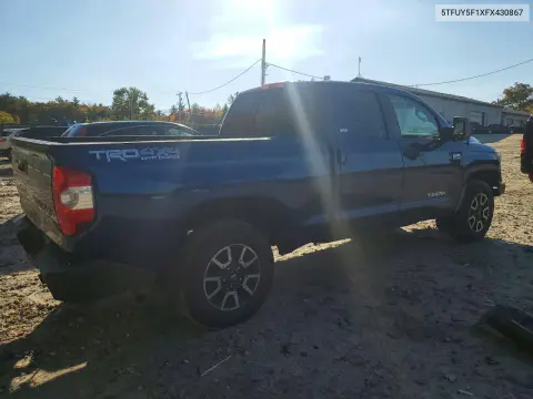 2015 Toyota Tundra Sr5 VIN 5TFUY5F1XFX430867 фото 3