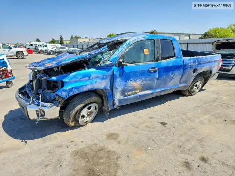 5TFRM5F19HX119869 — 2017 Toyota Tundra, Повреждения со всех сторон, фото до ремонта