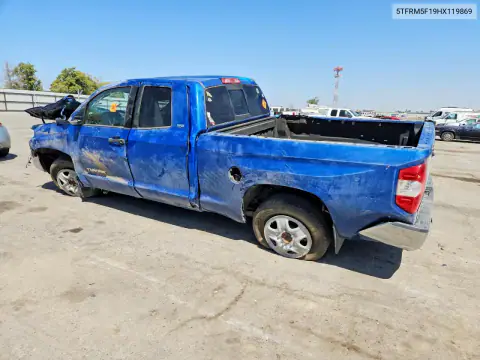 5TFRM5F19HX119869 — 2017 Toyota Tundra, фото 2 с аукциона Copart, Повреждения со всех сторон