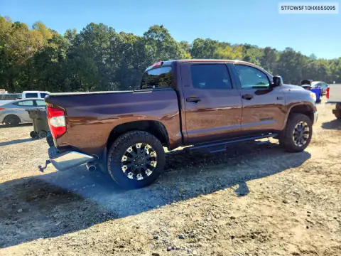 5TFDW5F10HX655095 — 2017 Toyota Tundra, фото 3 с аукциона Copart, Задняя часть