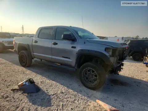 5TFDW5F10JX717861 — 2018 Toyota Tundra, фото 4 с аукциона Copart, Передняя часть