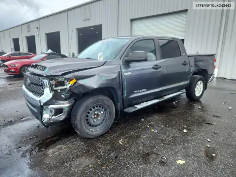5TFEY5F10JX243442 — 2018 Toyota Tundra, Передняя часть, фото до ремонта