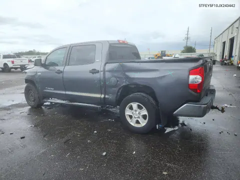 2018 Toyota Tundra Crewmax Sr5 VIN 5TFEY5F10JX243442 фото 2