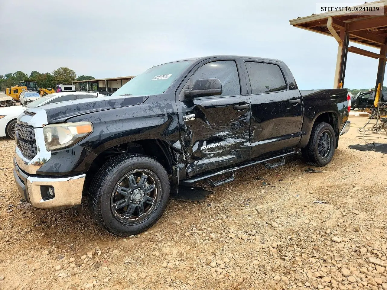 5TFEY5F16JX241839 Toyota Tundra 2018 — повреждение Сторона, фото до ремонта