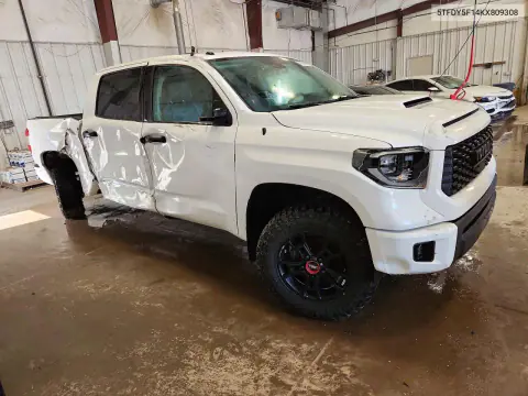 2019 Toyota Tundra Trd Pro VIN 5TFDY5F14KX809308 фото 4