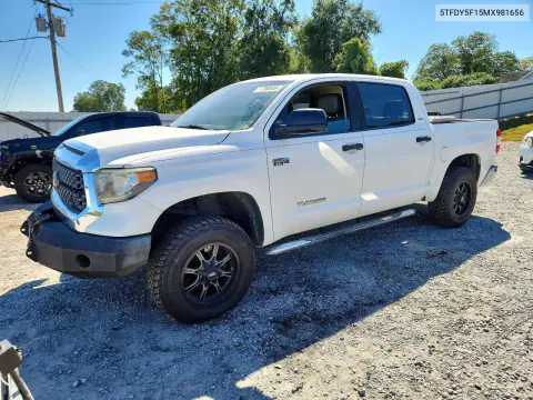 2021 Toyota Tundra Sr5 VIN 5TFDY5F15MX981656 фото 1