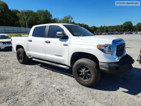 2021 Toyota Tundra Sr5 VIN 5TFDY5F15MX981656 фото 4